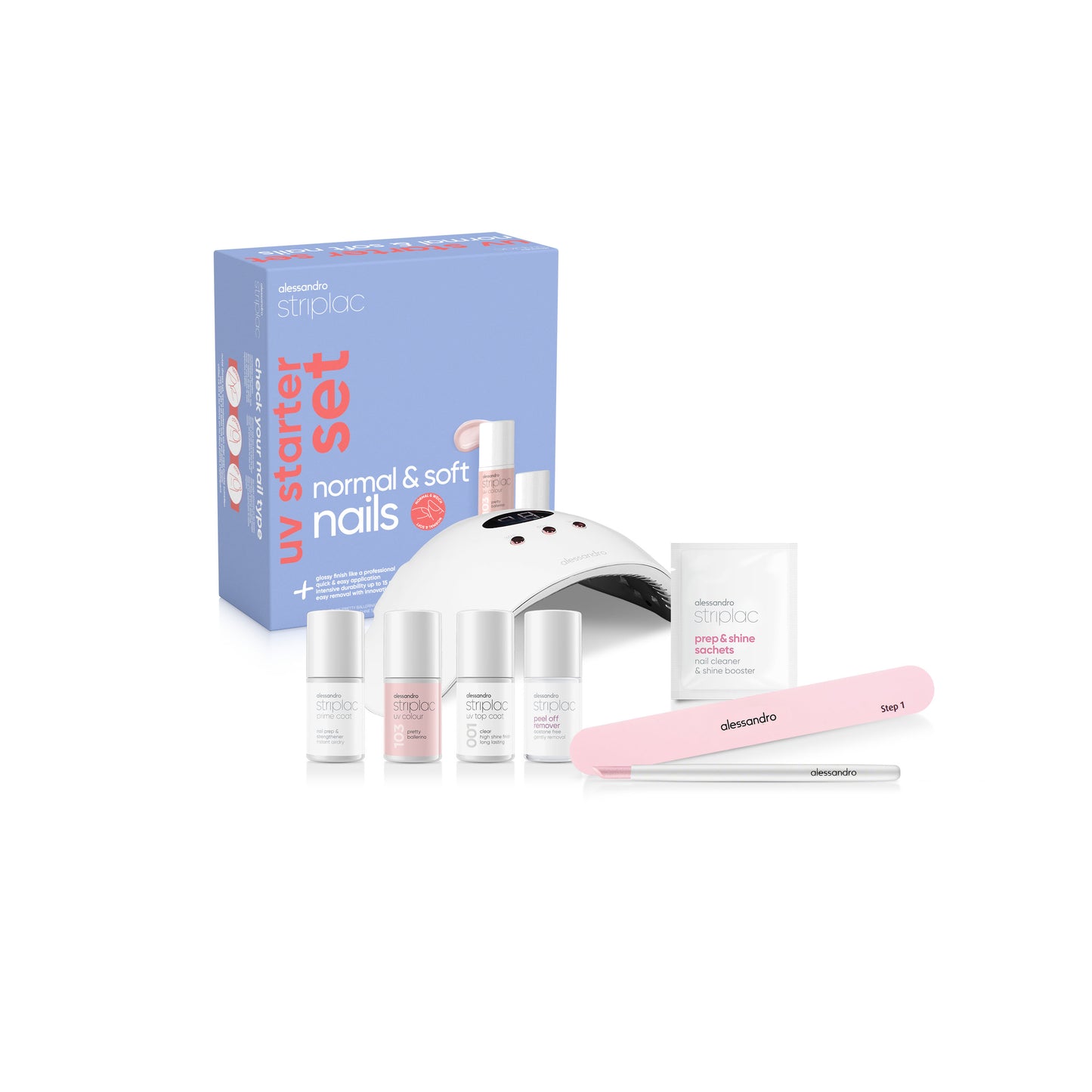 Striplac SET normal & soft nails