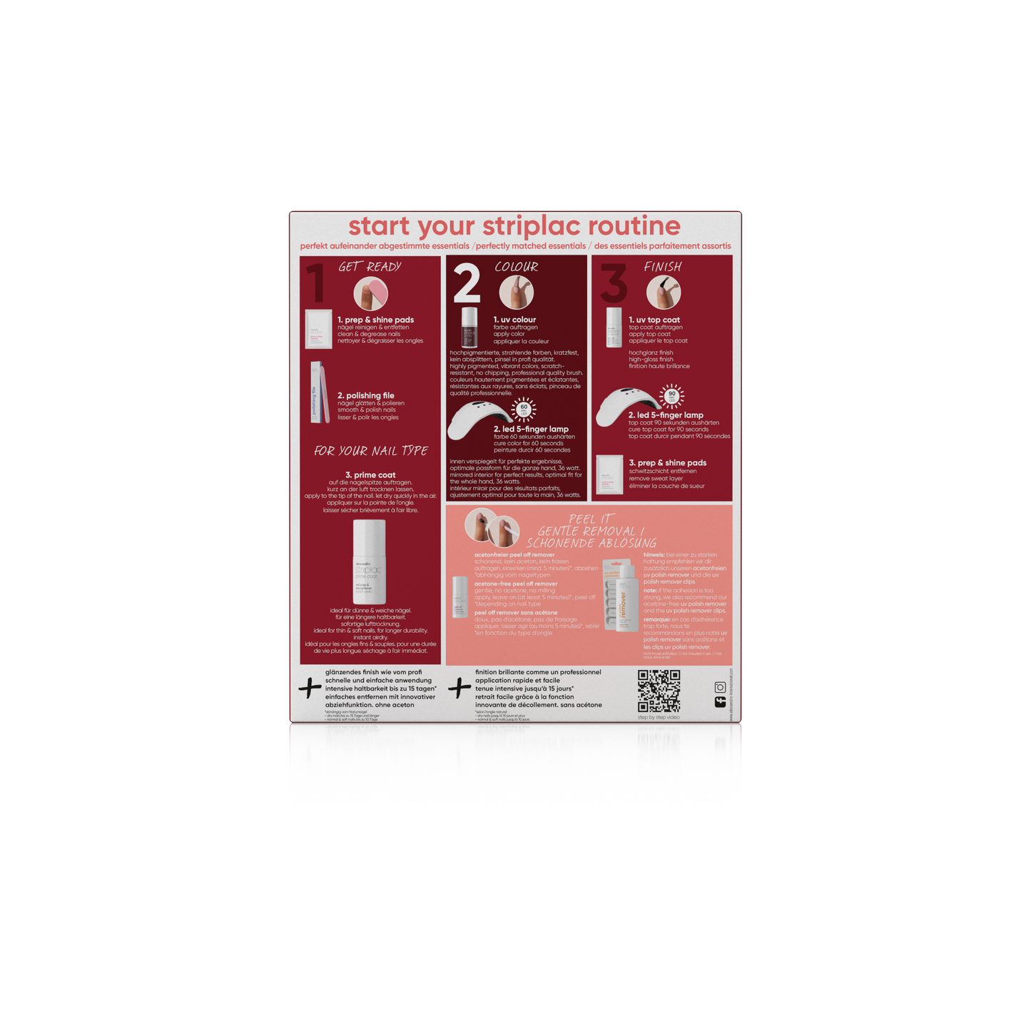 Striplac SET normal & soft nails - WINTER EDITION