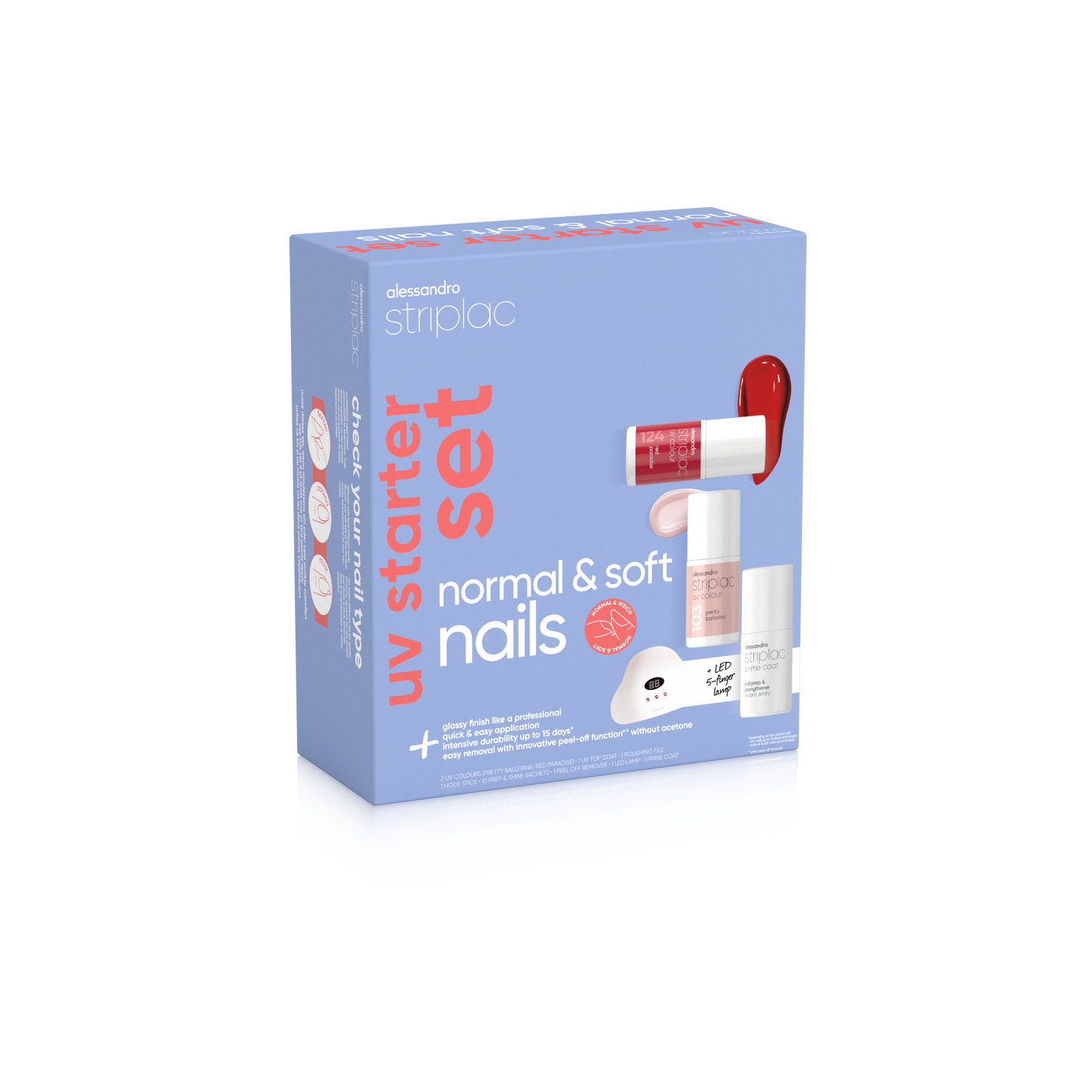 Striplac SET normal & soft nails PRO