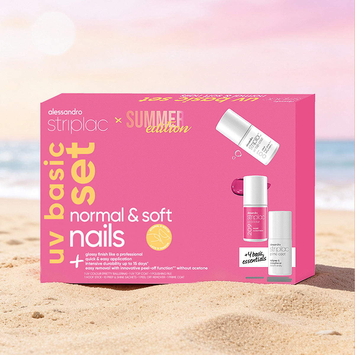 Striplac SET normal & soft nails BASIC SUMMER 26
