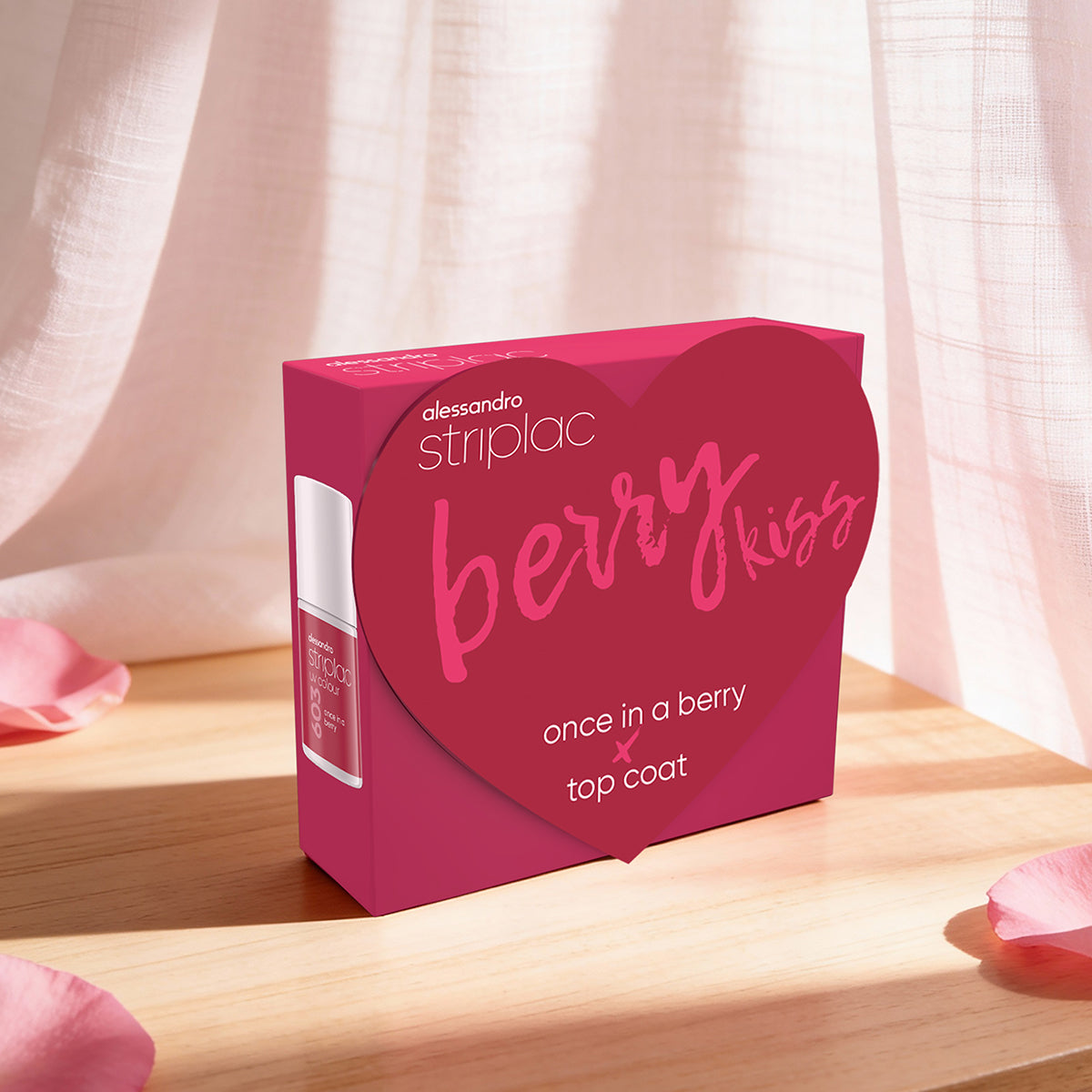 Striplac berry kiss set