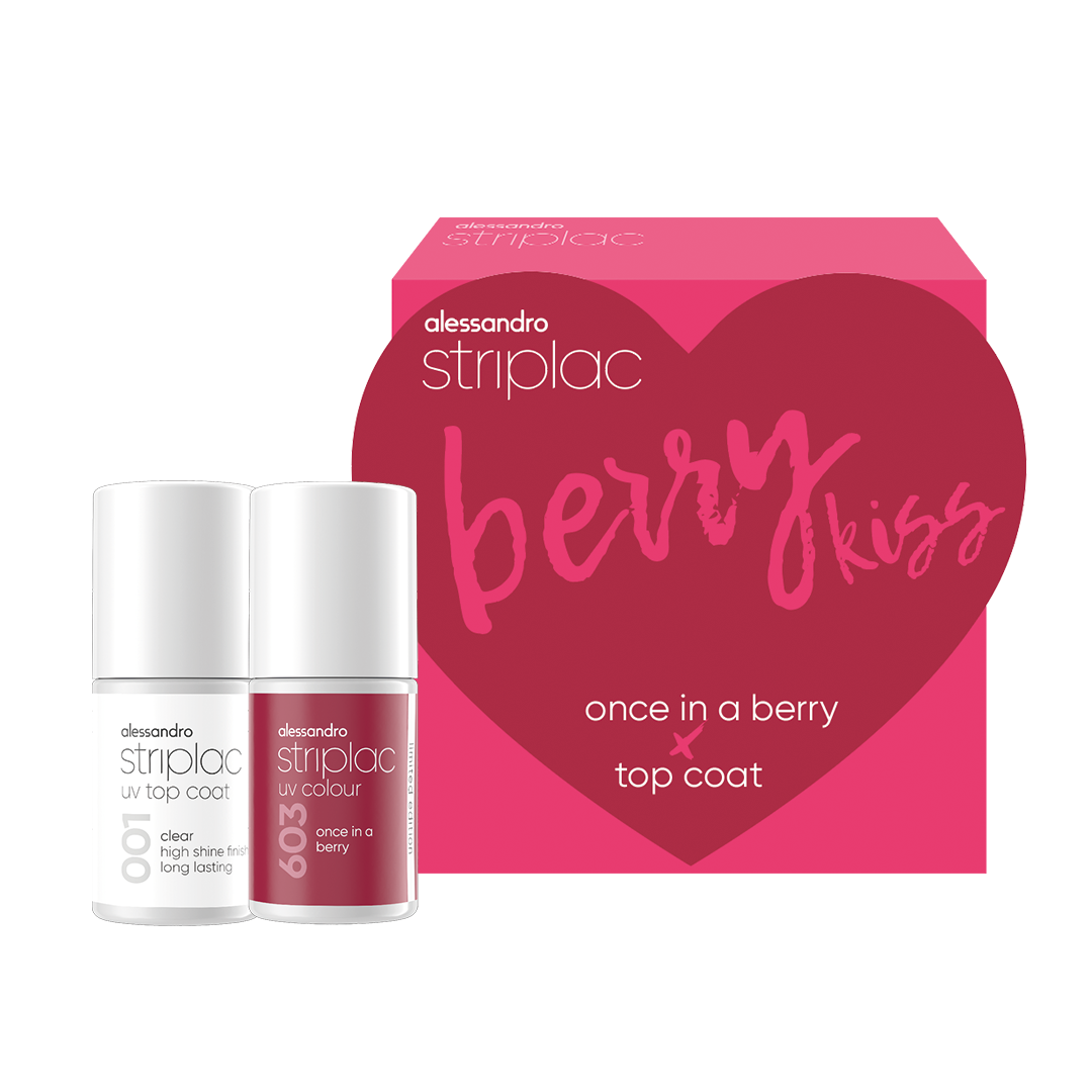 Striplac berry kiss set